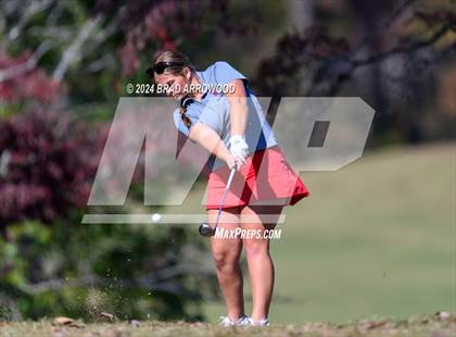 Thumbnail 1 in NCHSAA 1A/2A Girls Golf Finals (Day 1) photogallery.