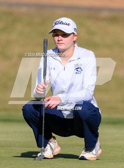 Thumbnail 2 in NCHSAA 1A/2A Girls Golf Finals (Day 1) photogallery.