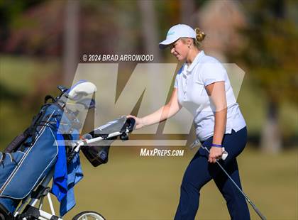 Thumbnail 2 in NCHSAA 1A/2A Girls Golf Finals (Day 1) photogallery.