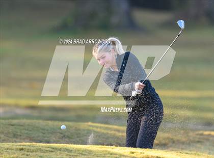 Thumbnail 1 in NCHSAA 1A/2A Girls Golf Finals (Day 1) photogallery.