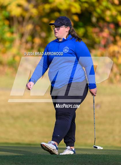 Thumbnail 3 in NCHSAA 1A/2A Girls Golf Finals (Day 1) photogallery.