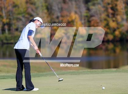 Thumbnail 2 in NCHSAA 1A/2A Girls Golf Finals (Day 1) photogallery.