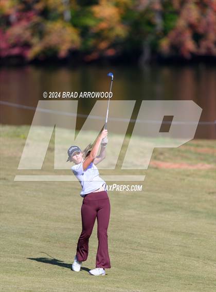 Thumbnail 1 in NCHSAA 1A/2A Girls Golf Finals (Day 1) photogallery.