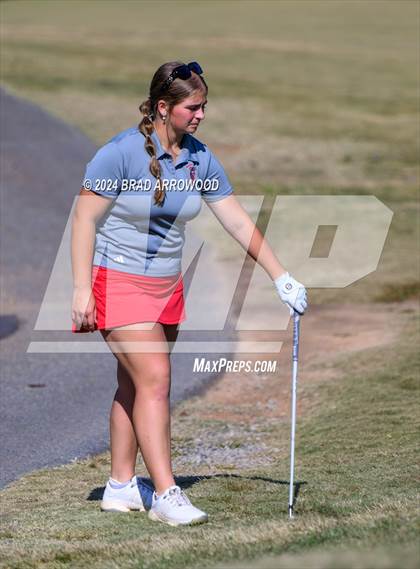 Thumbnail 1 in NCHSAA 1A/2A Girls Golf Finals (Day 1) photogallery.