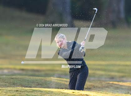 Thumbnail 2 in NCHSAA 1A/2A Girls Golf Finals (Day 1) photogallery.
