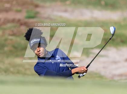 Thumbnail 2 in NCHSAA 1A/2A Girls Golf Finals (Day 1) photogallery.