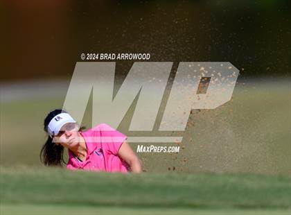 Thumbnail 3 in NCHSAA 1A/2A Girls Golf Finals (Day 1) photogallery.