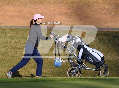 Thumbnail 3 in NCHSAA 1A/2A Girls Golf Finals (Day 1) photogallery.