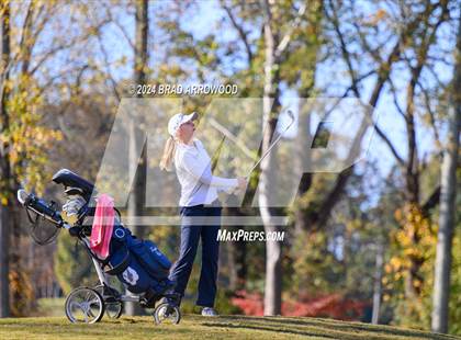 Thumbnail 3 in NCHSAA 1A/2A Girls Golf Finals (Day 1) photogallery.