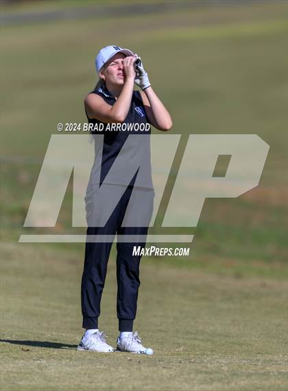 Thumbnail 2 in NCHSAA 1A/2A Girls Golf Finals (Day 1) photogallery.