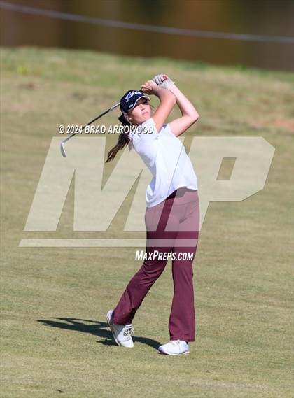 Thumbnail 3 in NCHSAA 1A/2A Girls Golf Finals (Day 1) photogallery.