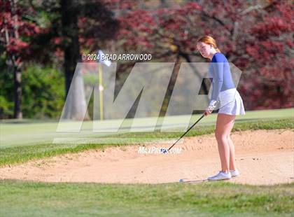 Thumbnail 3 in NCHSAA 1A/2A Girls Golf Finals (Day 1) photogallery.