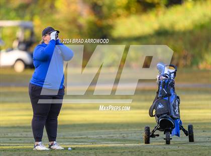 Thumbnail 3 in NCHSAA 1A/2A Girls Golf Finals (Day 1) photogallery.
