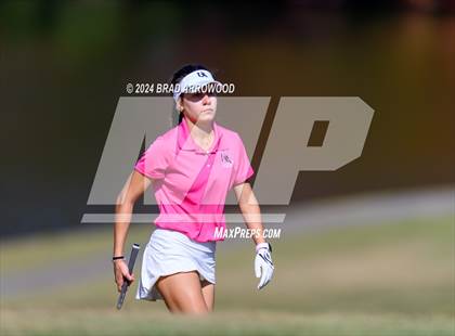 Thumbnail 1 in NCHSAA 1A/2A Girls Golf Finals (Day 1) photogallery.