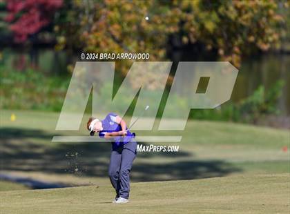 Thumbnail 2 in NCHSAA 1A/2A Girls Golf Finals (Day 1) photogallery.