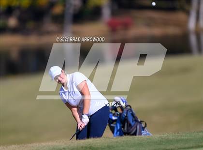 Thumbnail 2 in NCHSAA 1A/2A Girls Golf Finals (Day 1) photogallery.