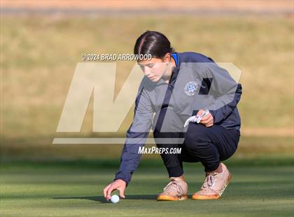 Thumbnail 2 in NCHSAA 1A/2A Girls Golf Finals (Day 1) photogallery.