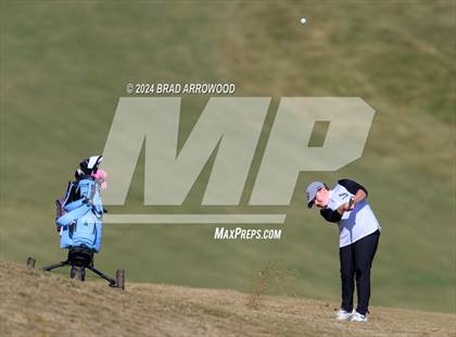 Thumbnail 3 in NCHSAA 1A/2A Girls Golf Finals (Day 1) photogallery.
