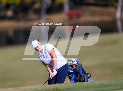 Thumbnail 1 in NCHSAA 1A/2A Girls Golf Finals (Day 1) photogallery.