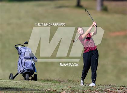 Thumbnail 2 in NCHSAA 1A/2A Girls Golf Finals (Day 1) photogallery.