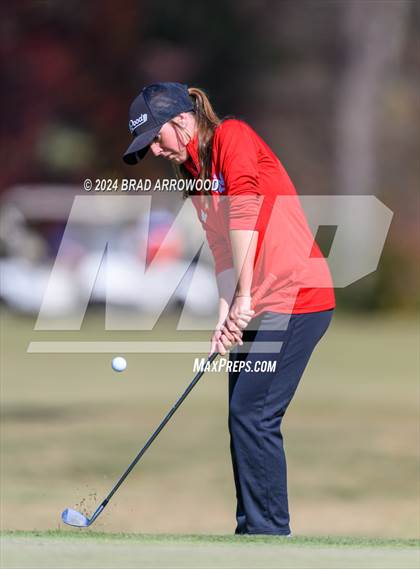 Thumbnail 1 in NCHSAA 1A/2A Girls Golf Finals (Day 1) photogallery.