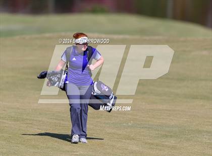 Thumbnail 1 in NCHSAA 1A/2A Girls Golf Finals (Day 1) photogallery.