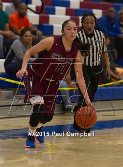 Thumbnail 1 in Mesa vs Sierra Linda (Arcadia Lady Hoops Tournament) photogallery.