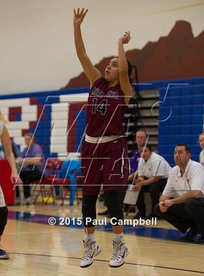 Thumbnail 1 in Mesa vs Sierra Linda (Arcadia Lady Hoops Tournament) photogallery.