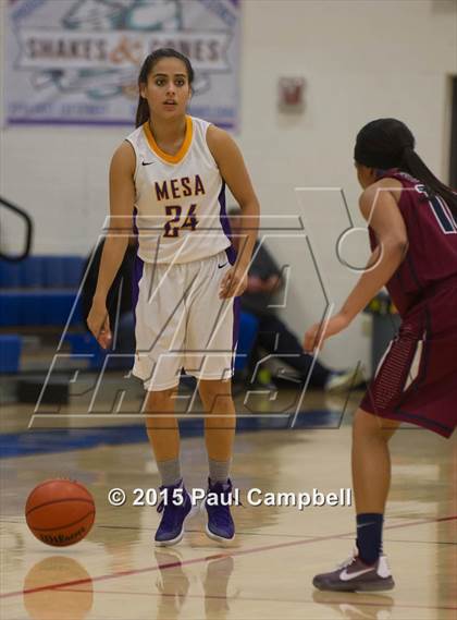 Thumbnail 1 in Mesa vs Sierra Linda (Arcadia Lady Hoops Tournament) photogallery.