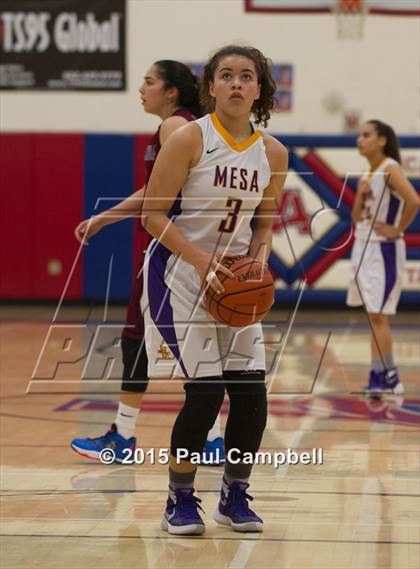 Thumbnail 3 in Mesa vs Sierra Linda (Arcadia Lady Hoops Tournament) photogallery.