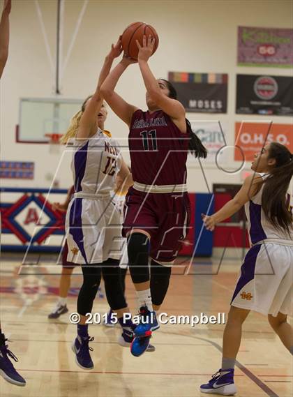 Thumbnail 3 in Mesa vs Sierra Linda (Arcadia Lady Hoops Tournament) photogallery.