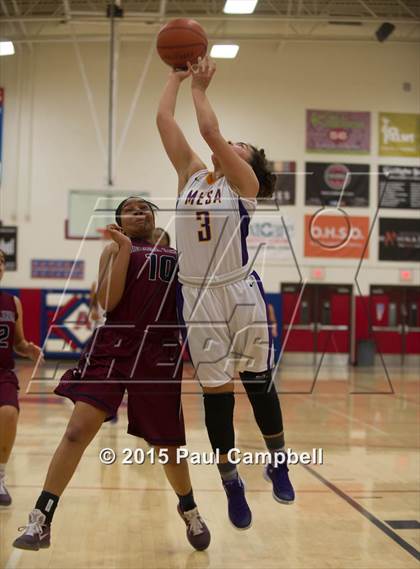 Thumbnail 1 in Mesa vs Sierra Linda (Arcadia Lady Hoops Tournament) photogallery.