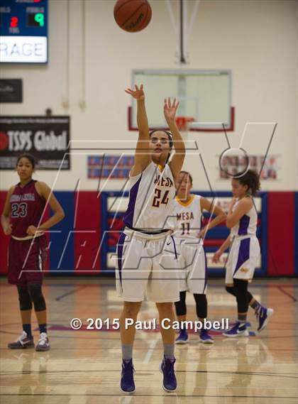 Thumbnail 3 in Mesa vs Sierra Linda (Arcadia Lady Hoops Tournament) photogallery.