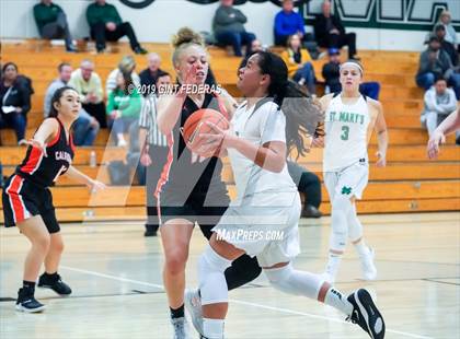 Thumbnail 3 in California vs. St. Mary's (Miramonte Showcase) photogallery.