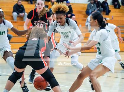 Thumbnail 3 in California vs. St. Mary's (Miramonte Showcase) photogallery.