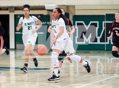 Thumbnail 3 in California vs. St. Mary's (Miramonte Showcase) photogallery.