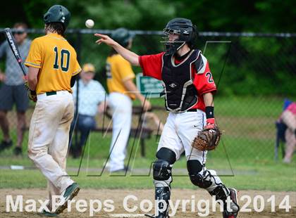 Thumbnail 2 in Trinity Catholic vs. Portland (CIAC Class S Semifinal) photogallery.