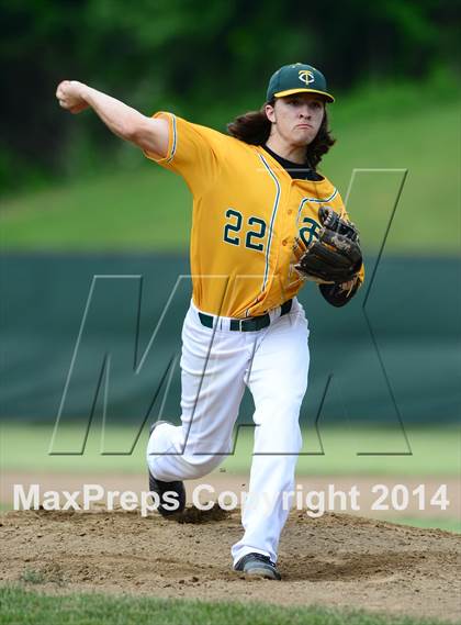 Thumbnail 1 in Trinity Catholic vs. Portland (CIAC Class S Semifinal) photogallery.