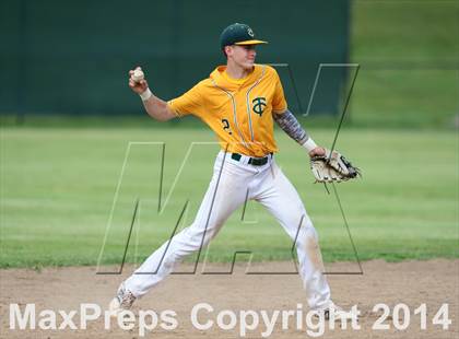 Thumbnail 2 in Trinity Catholic vs. Portland (CIAC Class S Semifinal) photogallery.