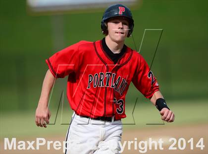 Thumbnail 2 in Trinity Catholic vs. Portland (CIAC Class S Semifinal) photogallery.
