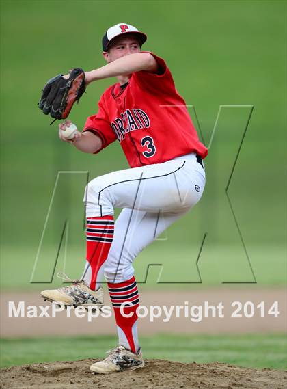 Thumbnail 2 in Trinity Catholic vs. Portland (CIAC Class S Semifinal) photogallery.