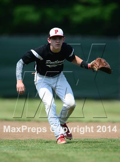 Thumbnail 3 in Trinity Catholic vs. Portland (CIAC Class S Semifinal) photogallery.