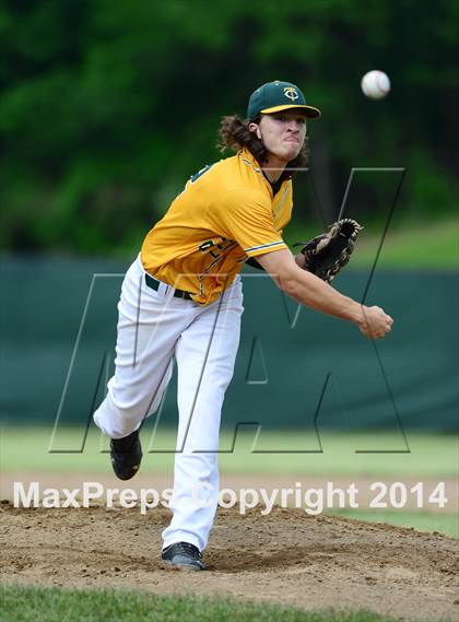 Thumbnail 1 in Trinity Catholic vs. Portland (CIAC Class S Semifinal) photogallery.