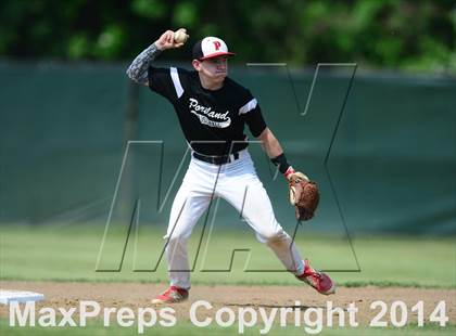 Thumbnail 1 in Trinity Catholic vs. Portland (CIAC Class S Semifinal) photogallery.