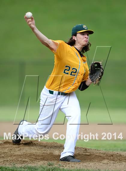 Thumbnail 2 in Trinity Catholic vs. Portland (CIAC Class S Semifinal) photogallery.