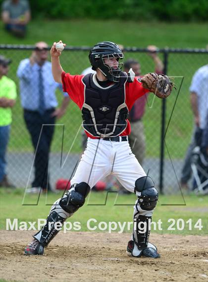 Thumbnail 3 in Trinity Catholic vs. Portland (CIAC Class S Semifinal) photogallery.