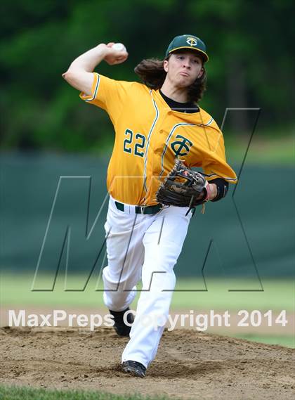 Thumbnail 3 in Trinity Catholic vs. Portland (CIAC Class S Semifinal) photogallery.