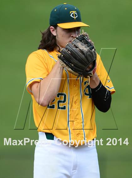 Thumbnail 2 in Trinity Catholic vs. Portland (CIAC Class S Semifinal) photogallery.