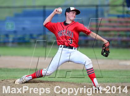 Thumbnail 1 in Trinity Catholic vs. Portland (CIAC Class S Semifinal) photogallery.