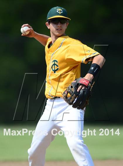 Thumbnail 1 in Trinity Catholic vs. Portland (CIAC Class S Semifinal) photogallery.